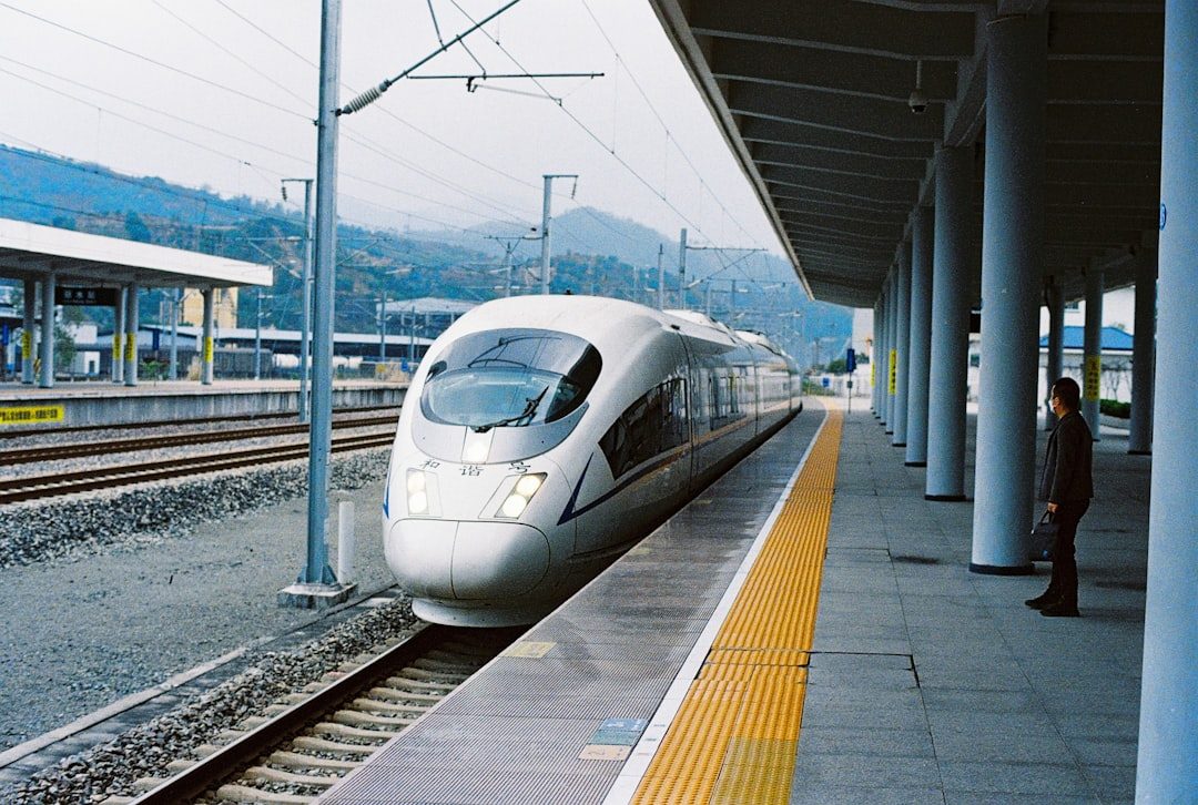A Chinese high-speed train — part of the world’s largest bullet-train network