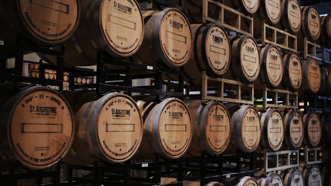 Kavalan’s award-winning single malts age in oak casks in Yilan